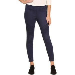 Umgee Motto Jeggings Pants Pintuck Zipper Detail Small New